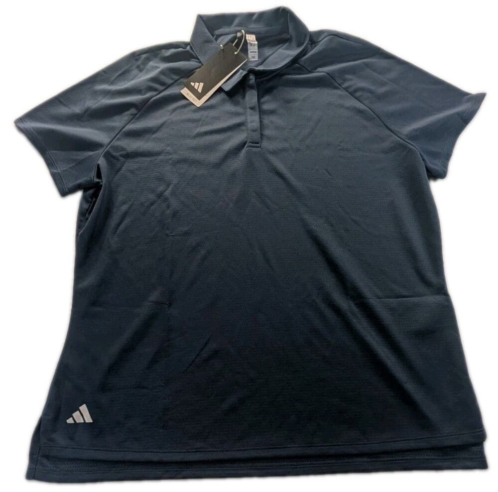 adidas Ultimate365 HEAT.RDY Polo Shirt Women's Size XL Preloved ink Blue IN2558